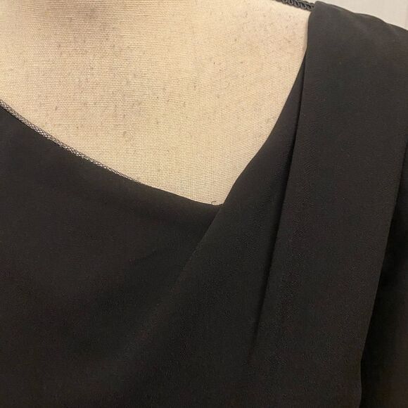 Halston Heritage chain trim cut out dress, size 4 - Picture 4 of 12